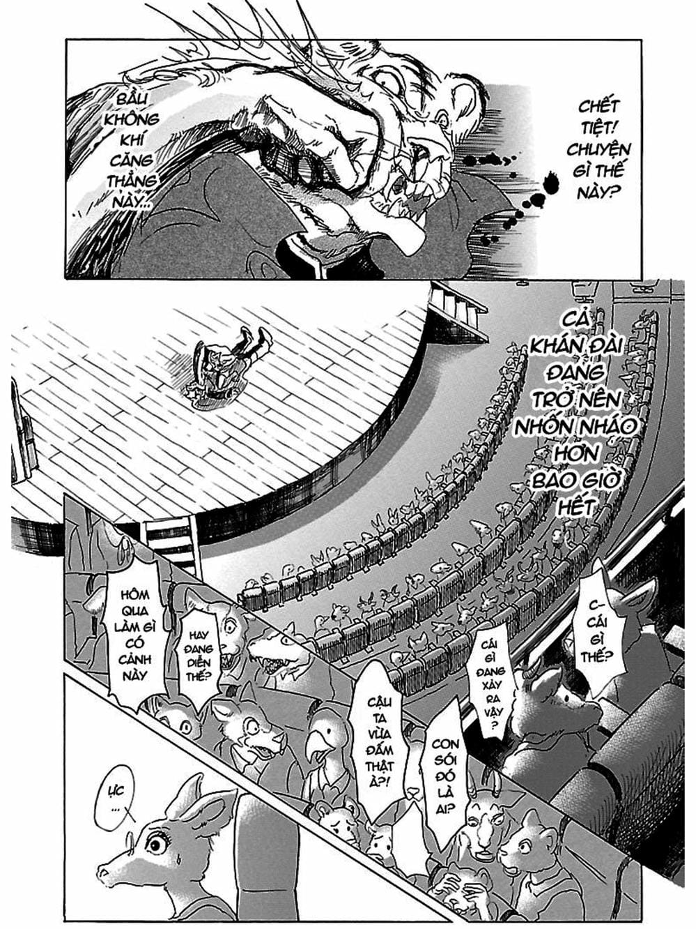 Truyện Tranh Bởi Vì Chúng Ta Đều Là Những Ngôi Sao - Beastars trang 10