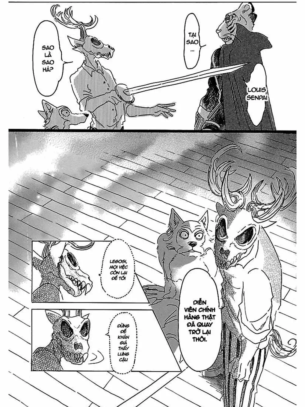 Truyện Tranh Bởi Vì Chúng Ta Đều Là Những Ngôi Sao - Beastars trang 10