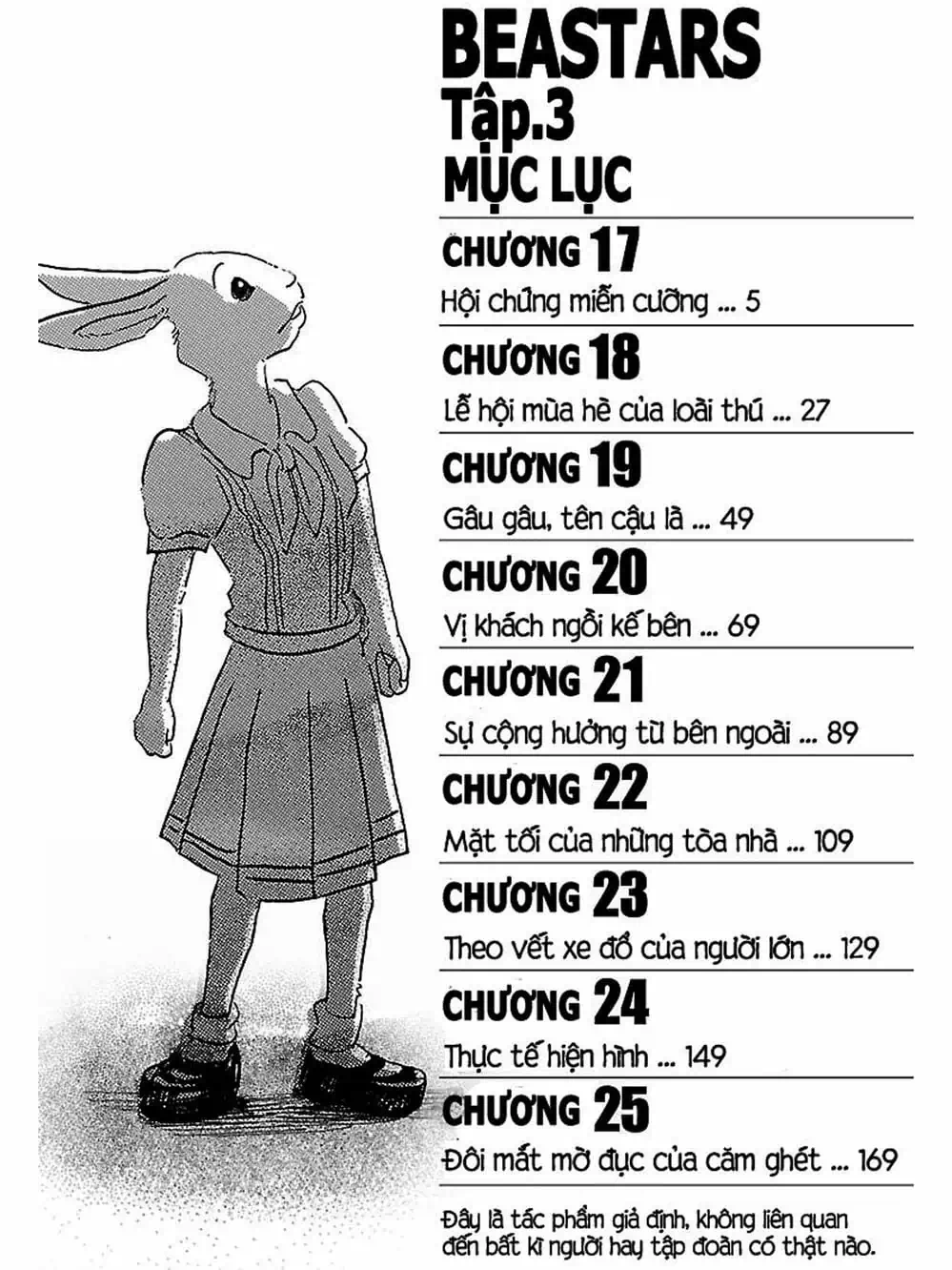 Truyện Tranh Bởi Vì Chúng Ta Đều Là Những Ngôi Sao - Beastars trang 10