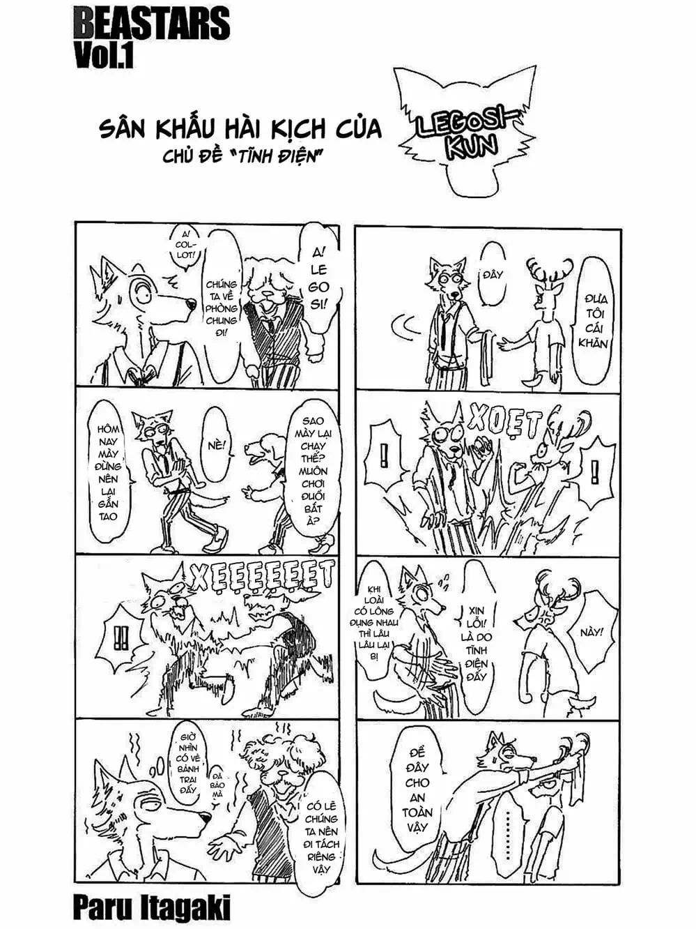 Truyện Tranh Bởi Vì Chúng Ta Đều Là Những Ngôi Sao - Beastars trang 10