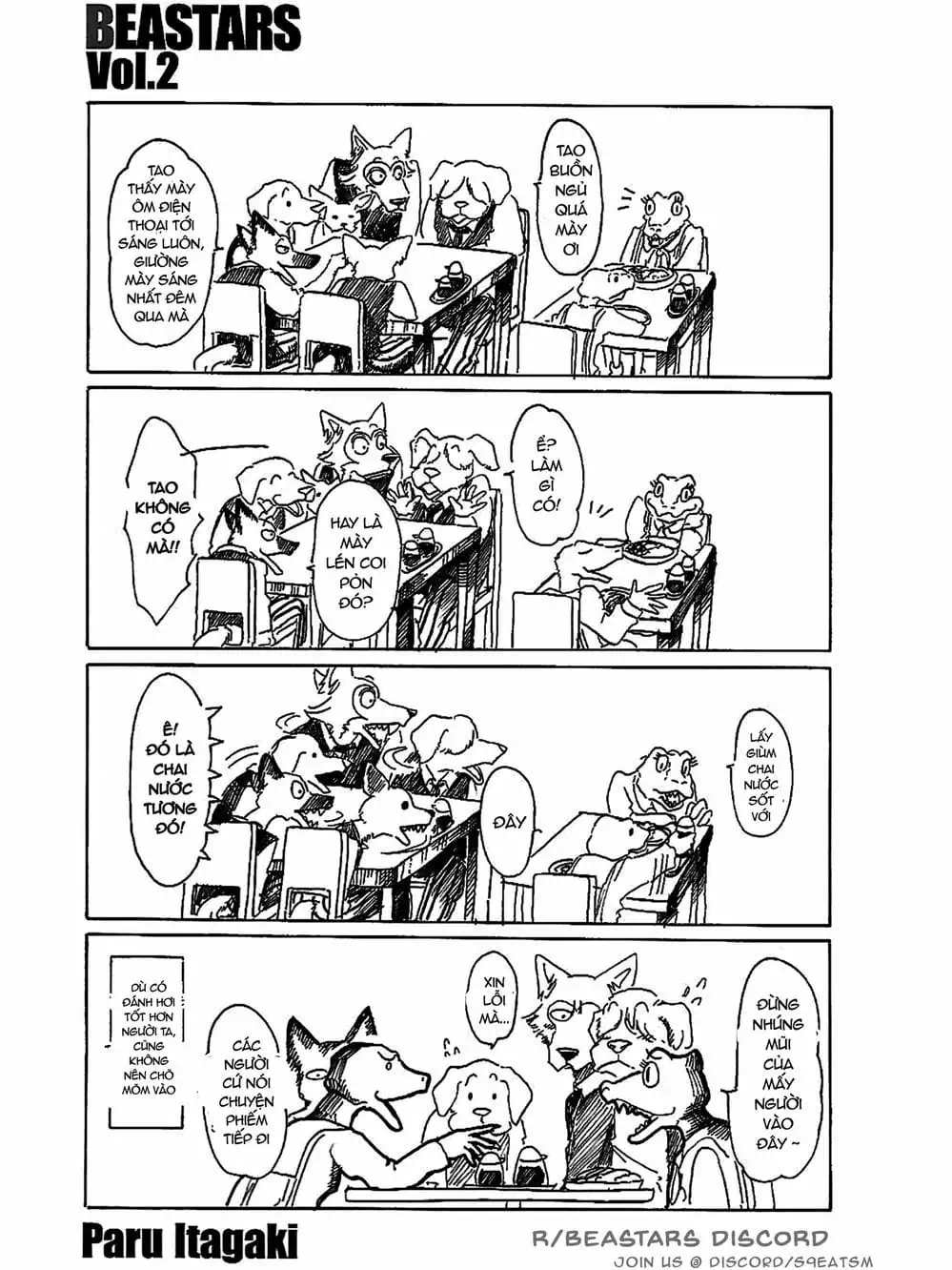 Truyện Tranh Bởi Vì Chúng Ta Đều Là Những Ngôi Sao - Beastars trang 10