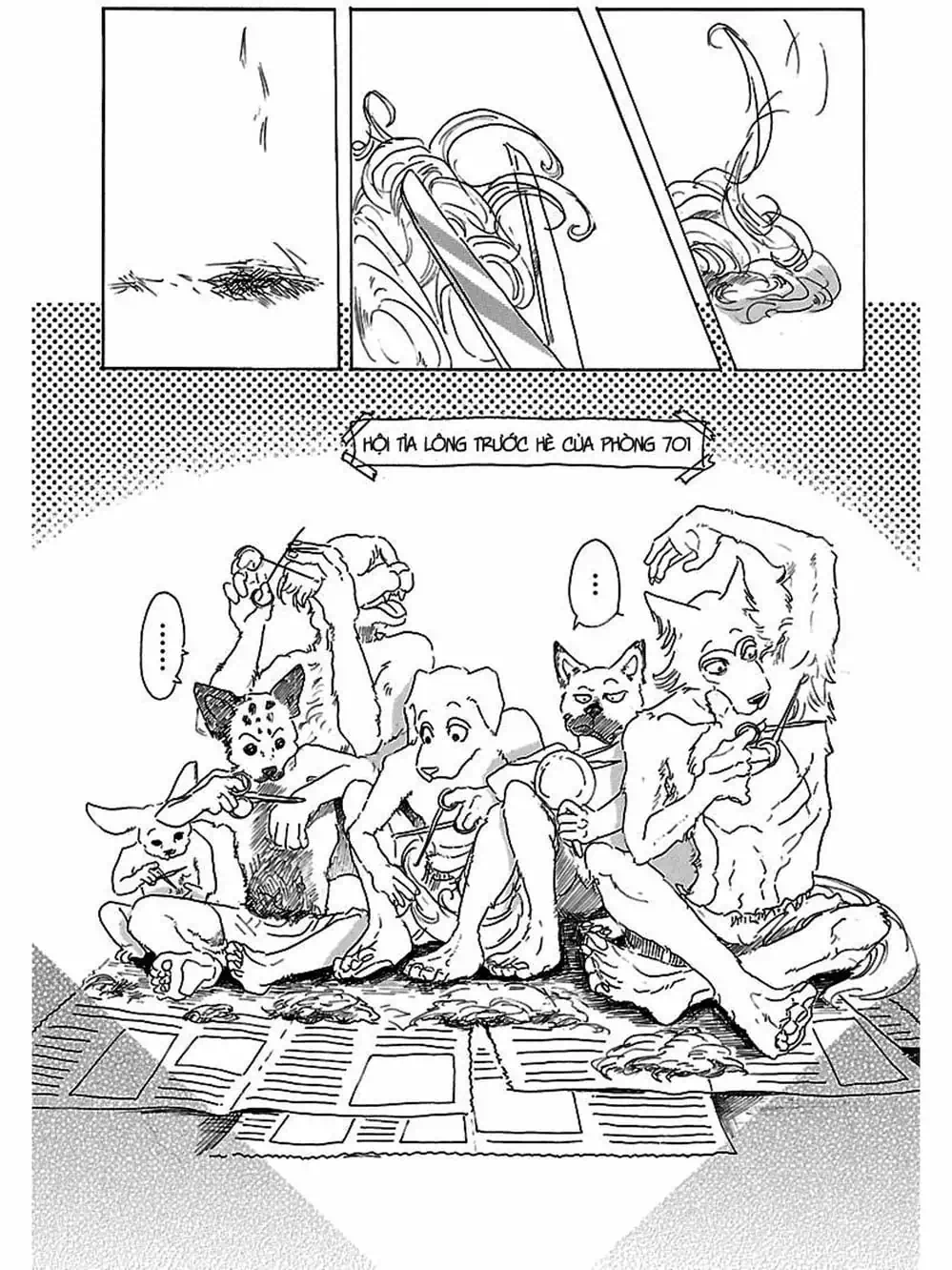 Truyện Tranh Bởi Vì Chúng Ta Đều Là Những Ngôi Sao - Beastars trang 10