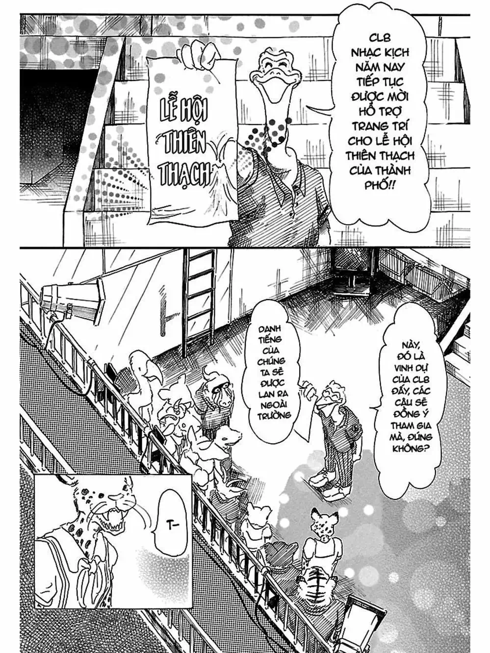 Truyện Tranh Bởi Vì Chúng Ta Đều Là Những Ngôi Sao - Beastars trang 10