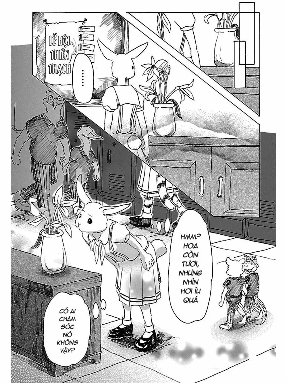 Truyện Tranh Bởi Vì Chúng Ta Đều Là Những Ngôi Sao - Beastars trang 10