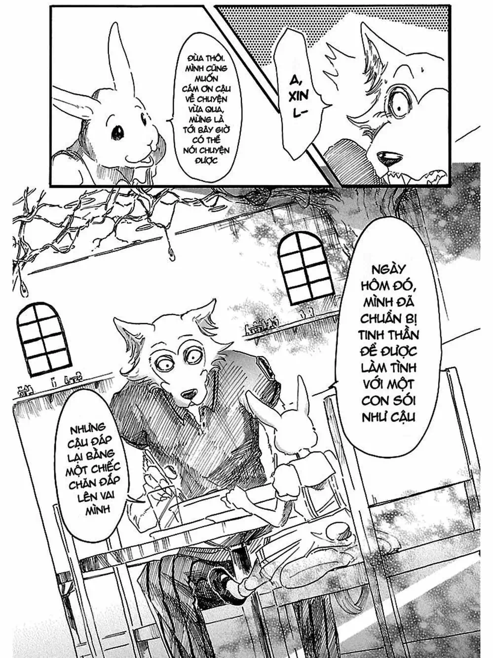 Truyện Tranh Bởi Vì Chúng Ta Đều Là Những Ngôi Sao - Beastars trang 10