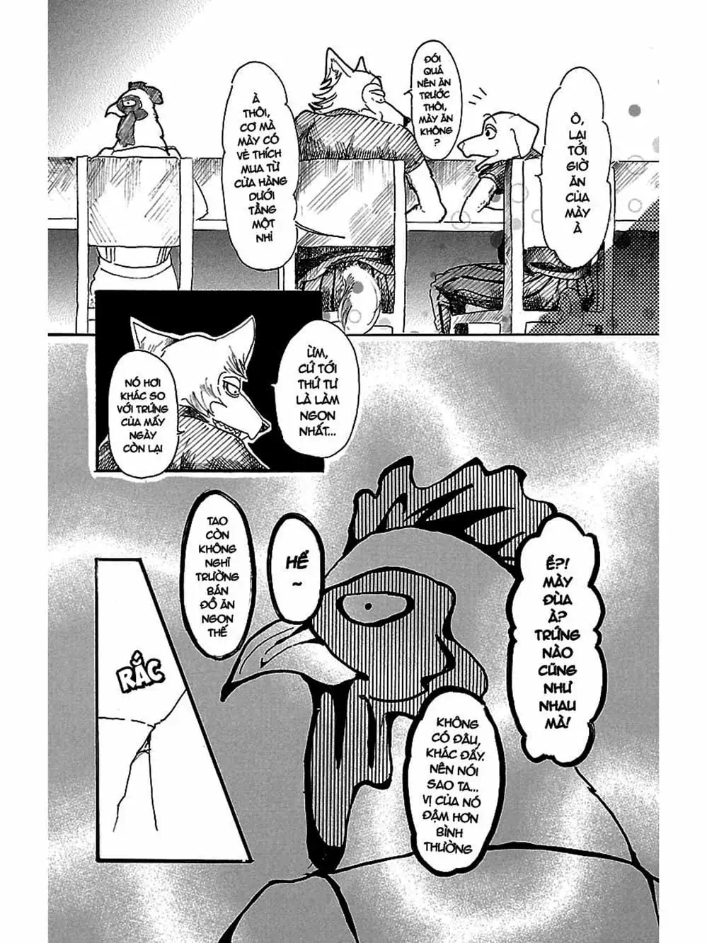 Truyện Tranh Bởi Vì Chúng Ta Đều Là Những Ngôi Sao - Beastars trang 10