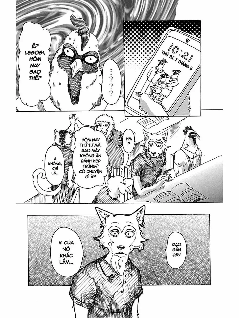 Truyện Tranh Bởi Vì Chúng Ta Đều Là Những Ngôi Sao - Beastars trang 10