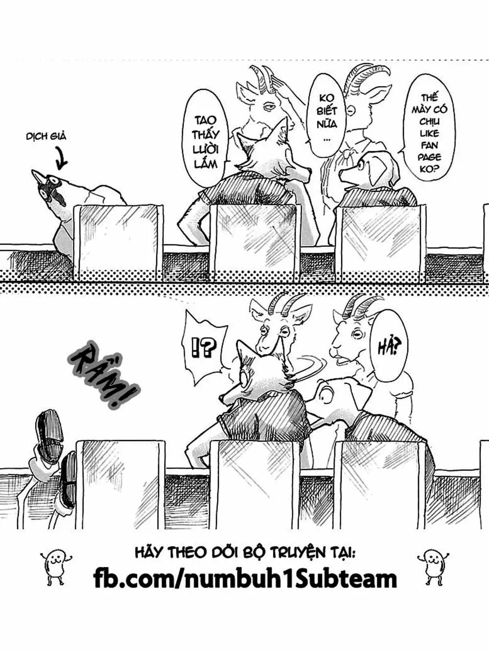 Truyện Tranh Bởi Vì Chúng Ta Đều Là Những Ngôi Sao - Beastars trang 10