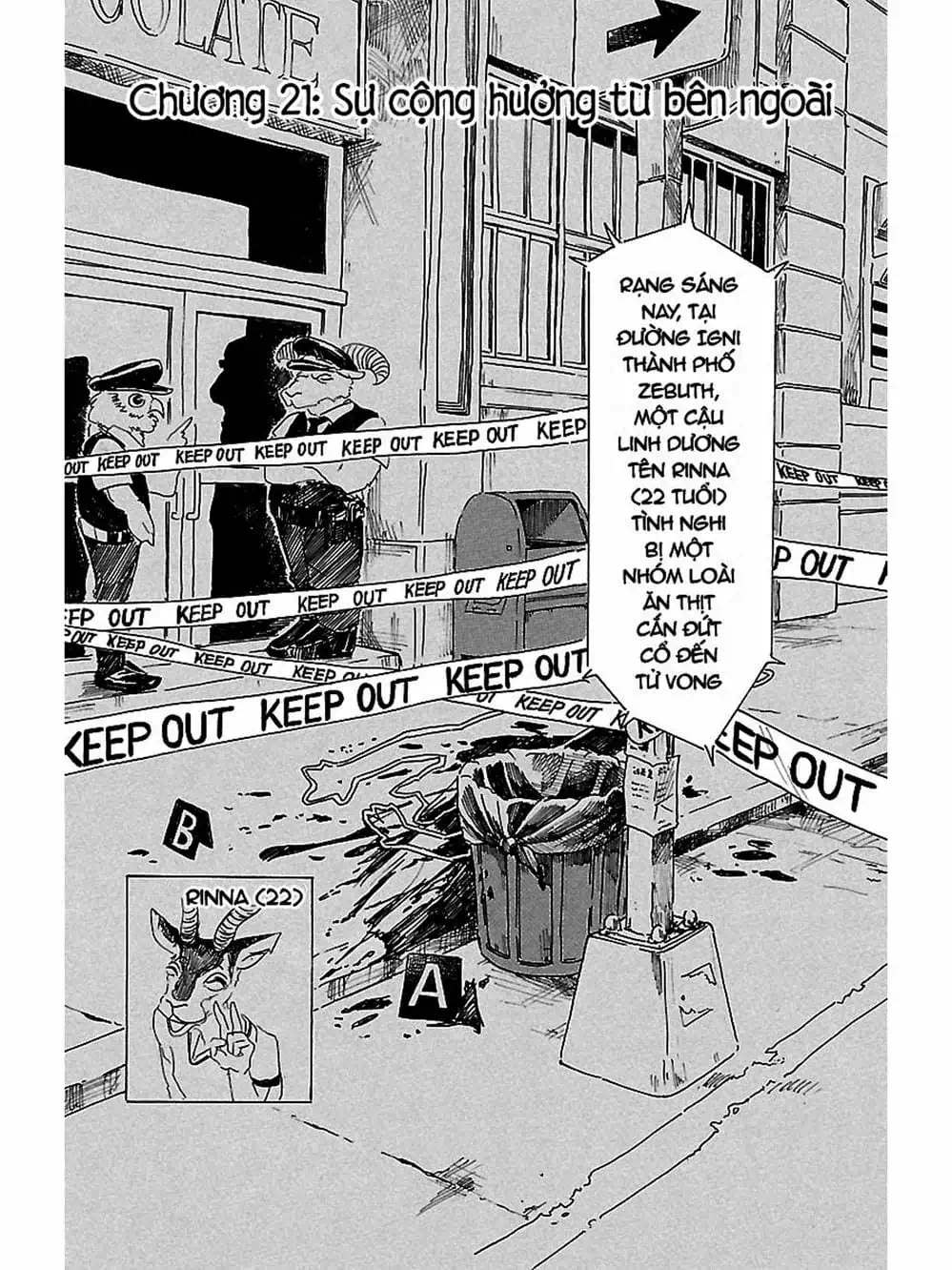 Truyện Tranh Bởi Vì Chúng Ta Đều Là Những Ngôi Sao - Beastars trang 10