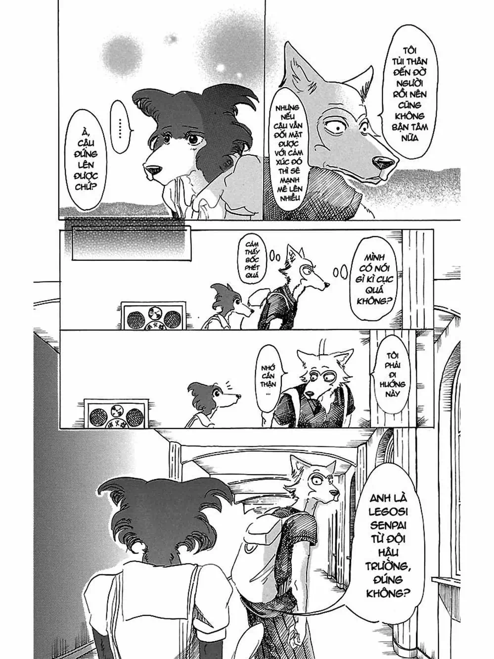 Truyện Tranh Bởi Vì Chúng Ta Đều Là Những Ngôi Sao - Beastars trang 10