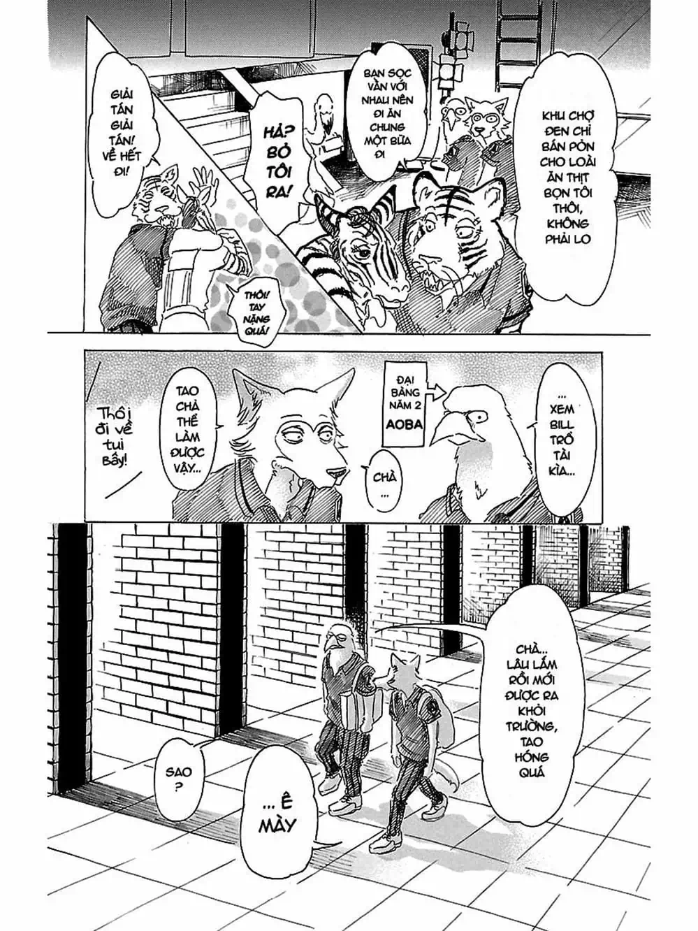 Truyện Tranh Bởi Vì Chúng Ta Đều Là Những Ngôi Sao - Beastars trang 10