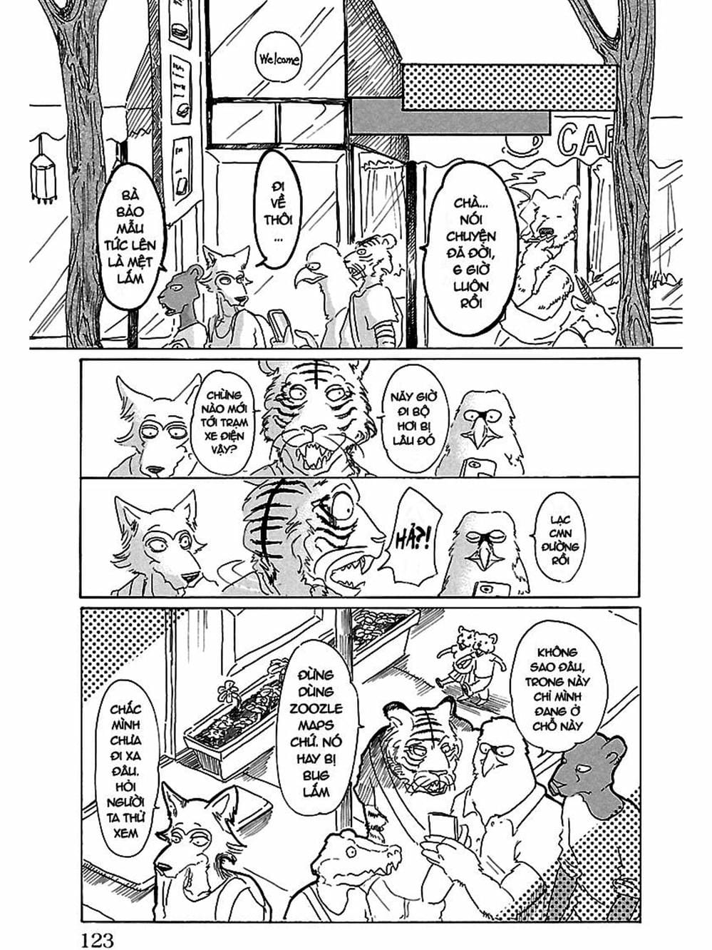 Truyện Tranh Bởi Vì Chúng Ta Đều Là Những Ngôi Sao - Beastars trang 10