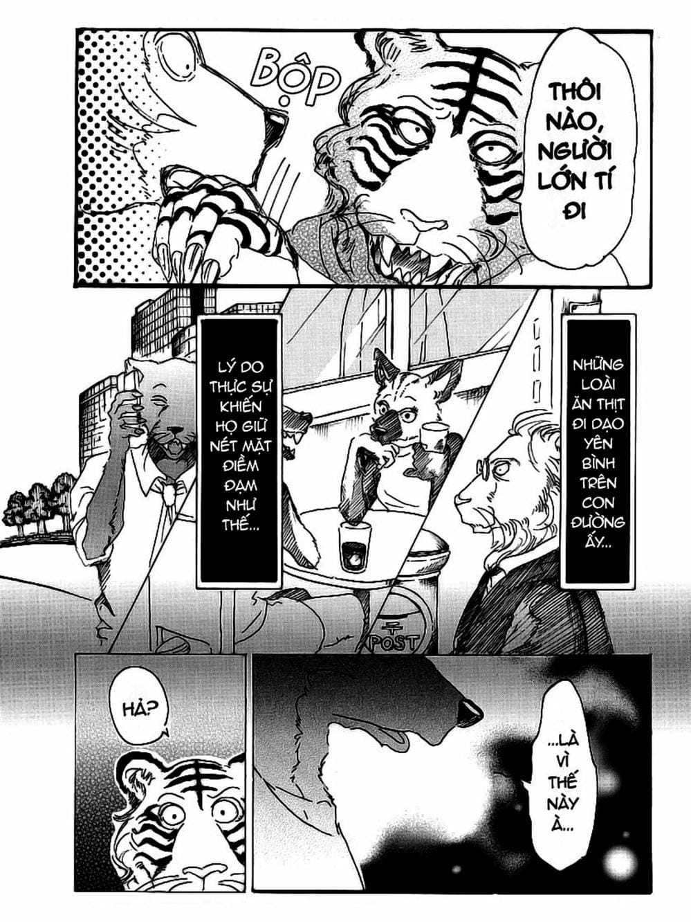Truyện Tranh Bởi Vì Chúng Ta Đều Là Những Ngôi Sao - Beastars trang 10