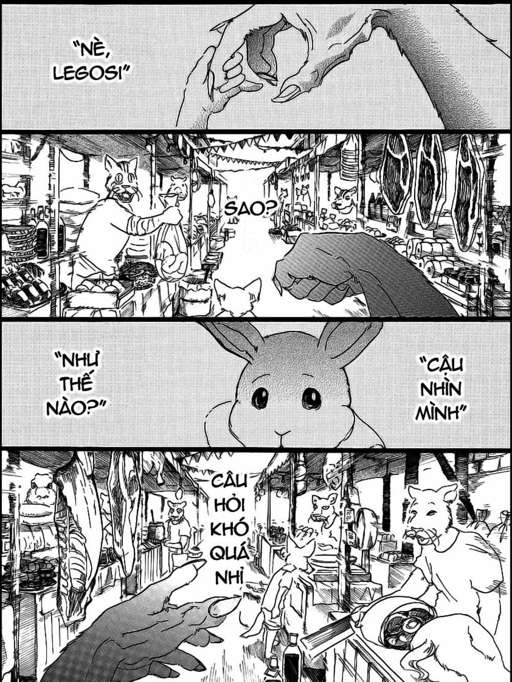 Truyện Tranh Bởi Vì Chúng Ta Đều Là Những Ngôi Sao - Beastars trang 10