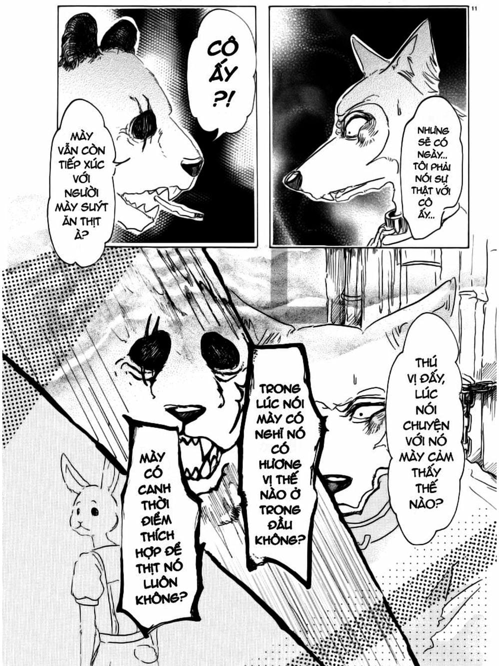 Truyện Tranh Bởi Vì Chúng Ta Đều Là Những Ngôi Sao - Beastars trang 10