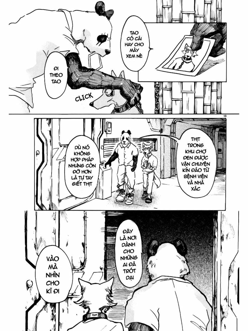 Truyện Tranh Bởi Vì Chúng Ta Đều Là Những Ngôi Sao - Beastars trang 10