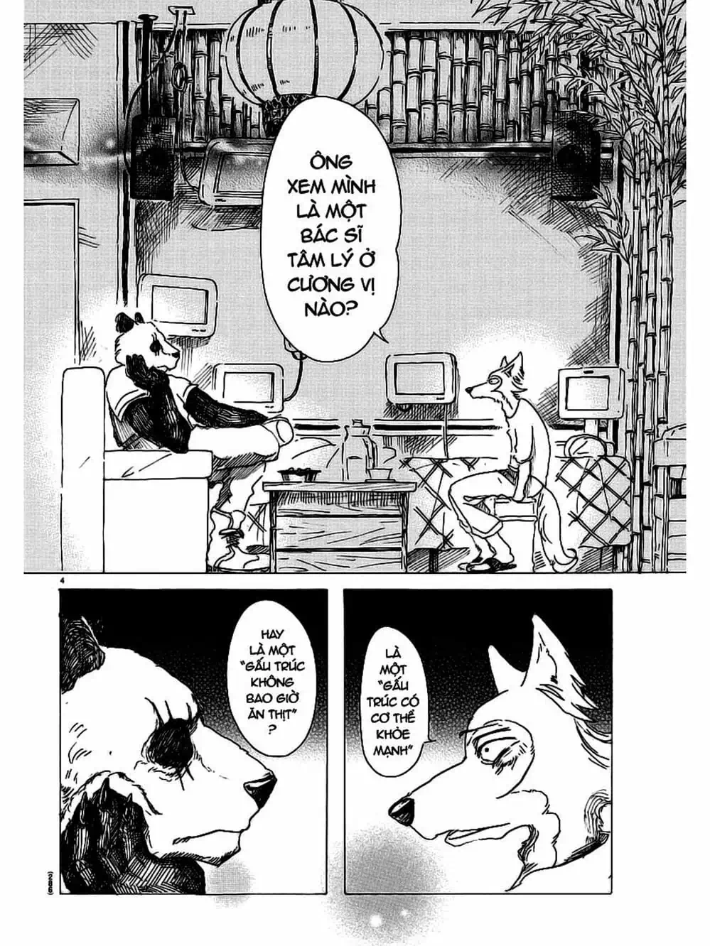 Truyện Tranh Bởi Vì Chúng Ta Đều Là Những Ngôi Sao - Beastars trang 10