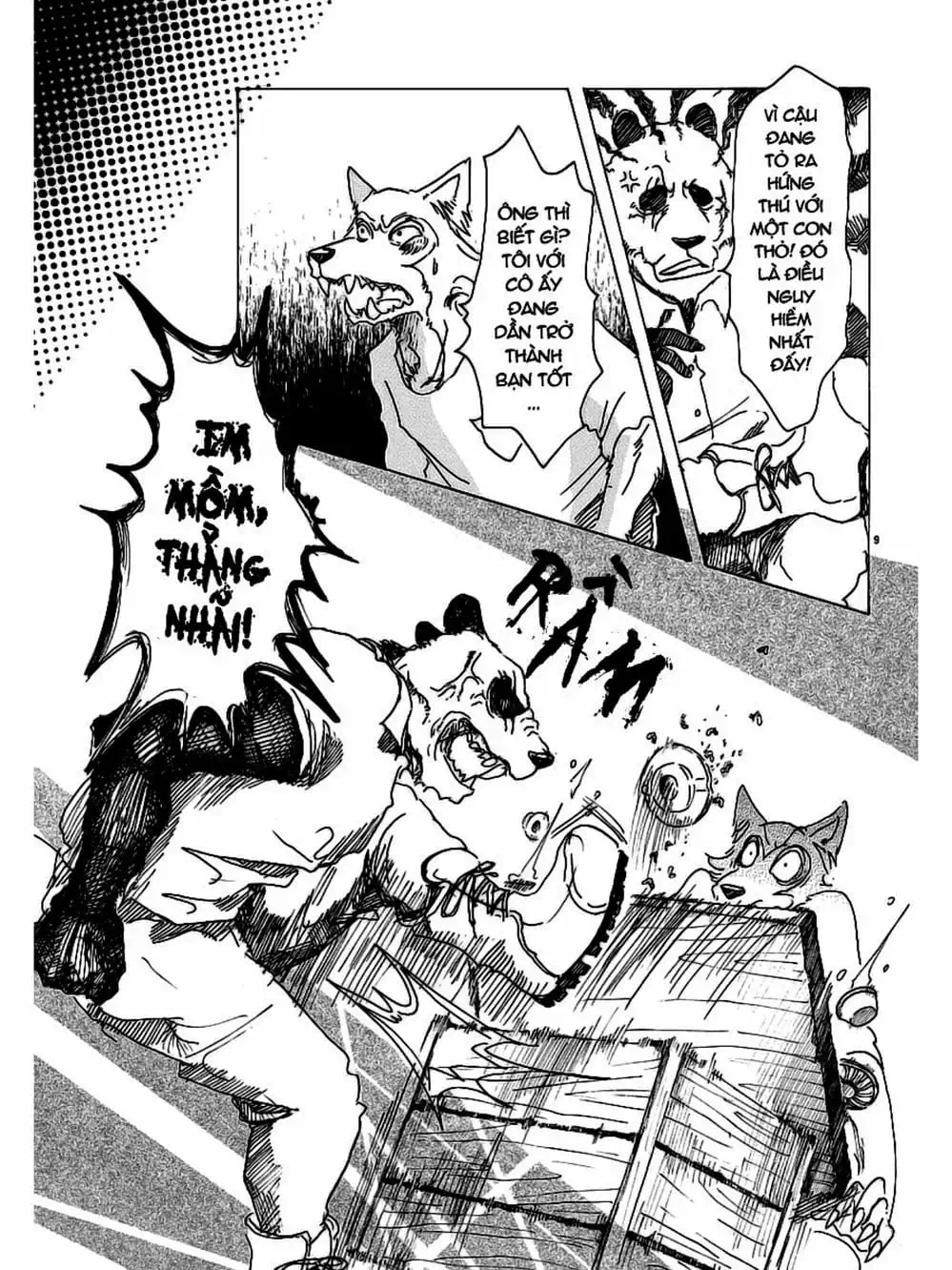 Truyện Tranh Bởi Vì Chúng Ta Đều Là Những Ngôi Sao - Beastars trang 10