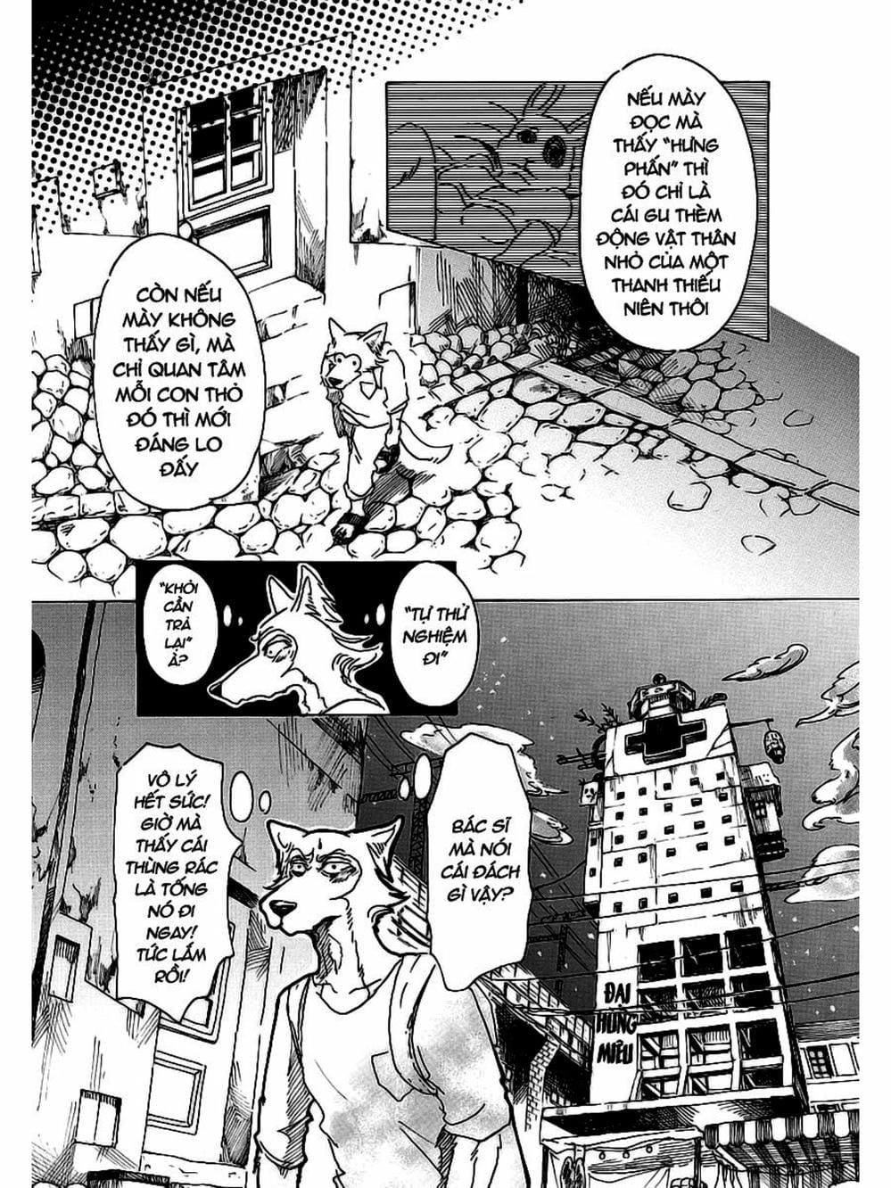 Truyện Tranh Bởi Vì Chúng Ta Đều Là Những Ngôi Sao - Beastars trang 10