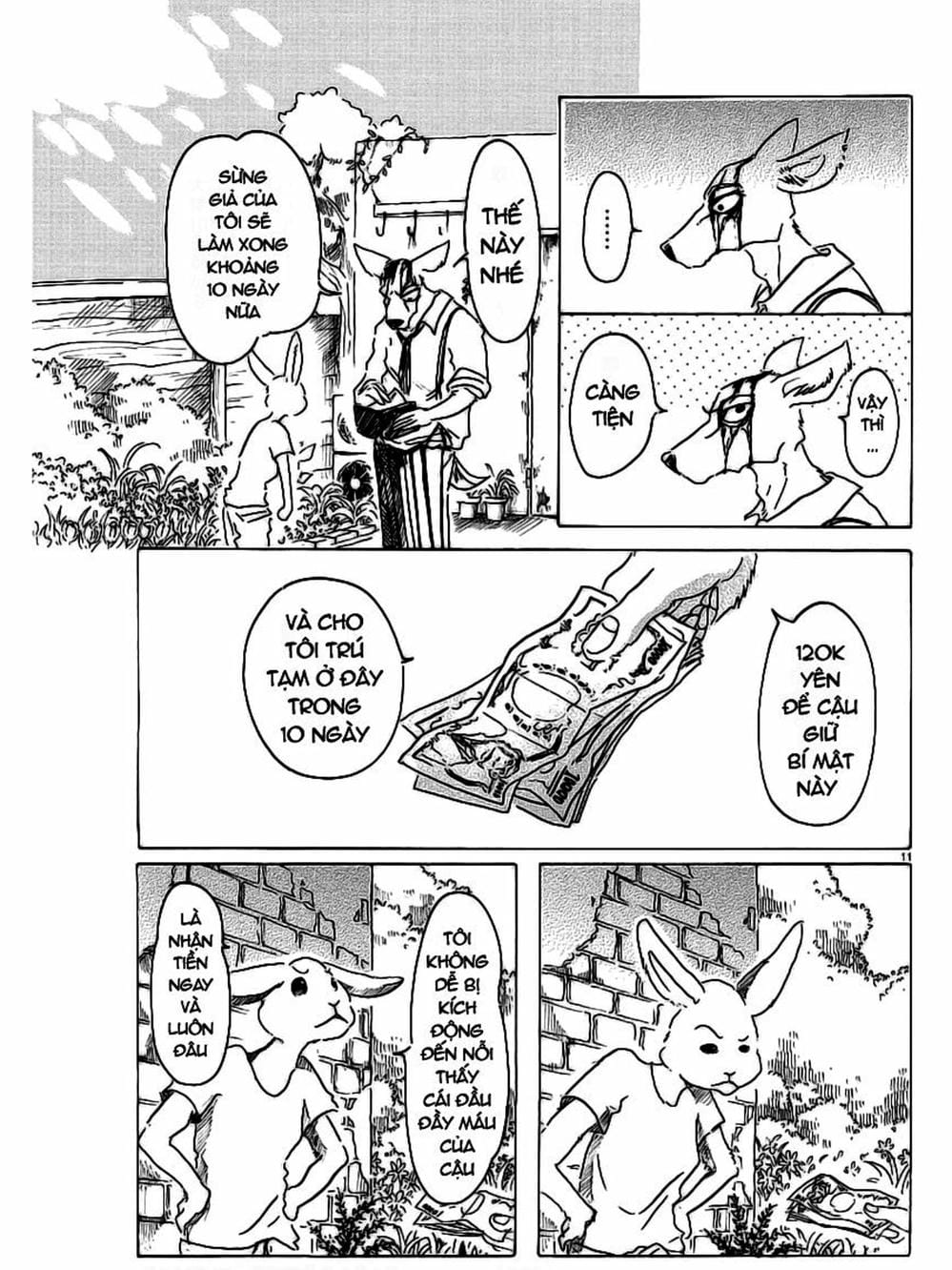 Truyện Tranh Bởi Vì Chúng Ta Đều Là Những Ngôi Sao - Beastars trang 10