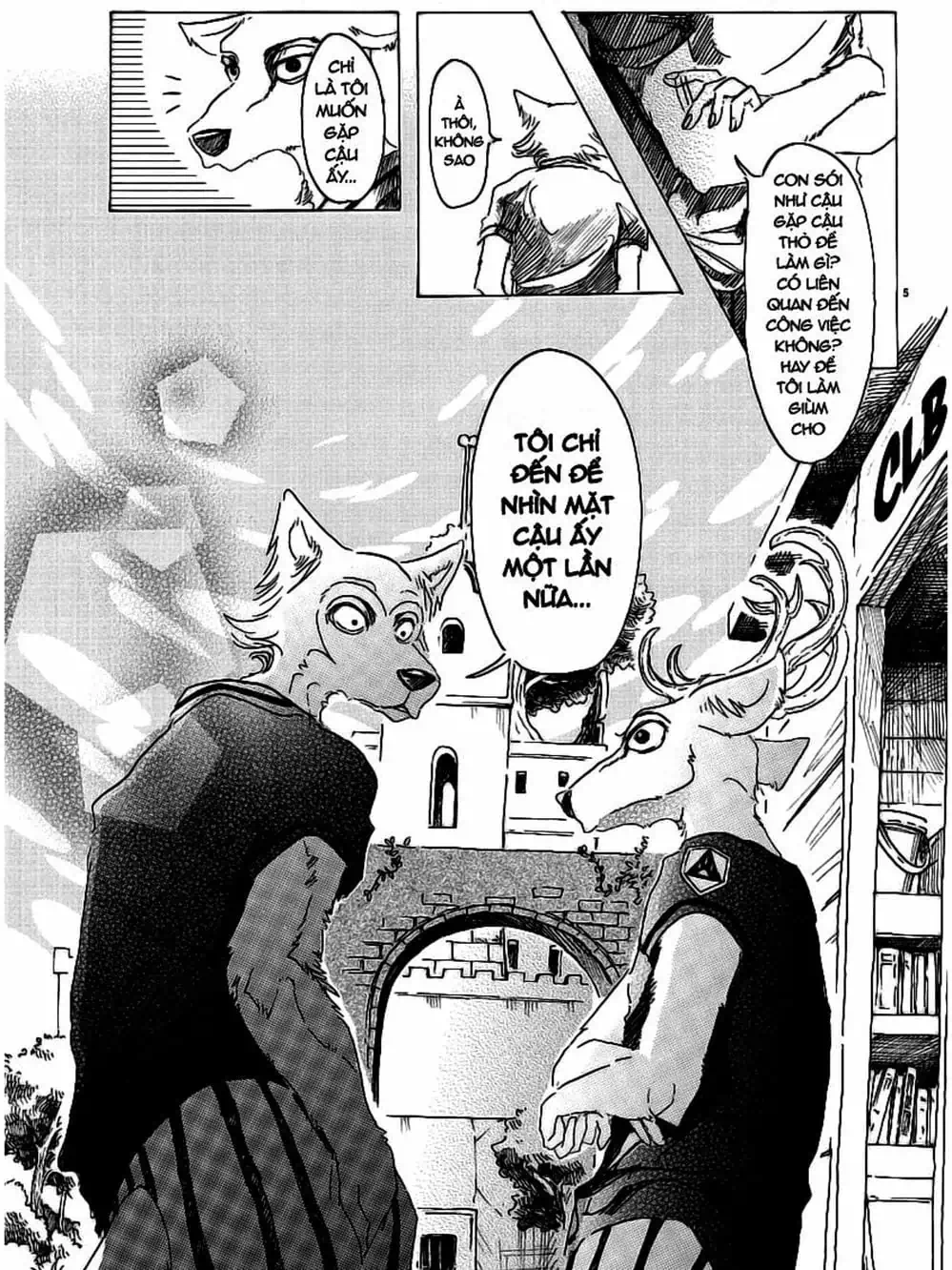 Truyện Tranh Bởi Vì Chúng Ta Đều Là Những Ngôi Sao - Beastars trang 10