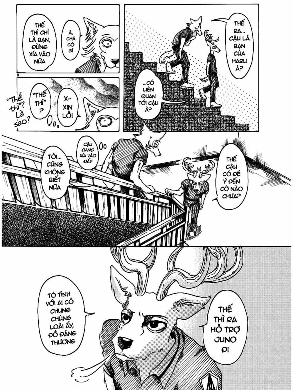Truyện Tranh Bởi Vì Chúng Ta Đều Là Những Ngôi Sao - Beastars trang 10