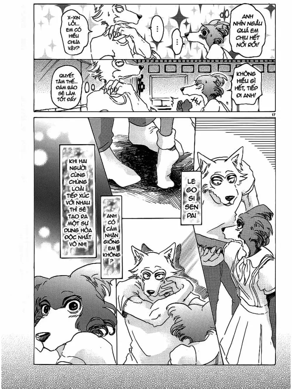 Truyện Tranh Bởi Vì Chúng Ta Đều Là Những Ngôi Sao - Beastars trang 10