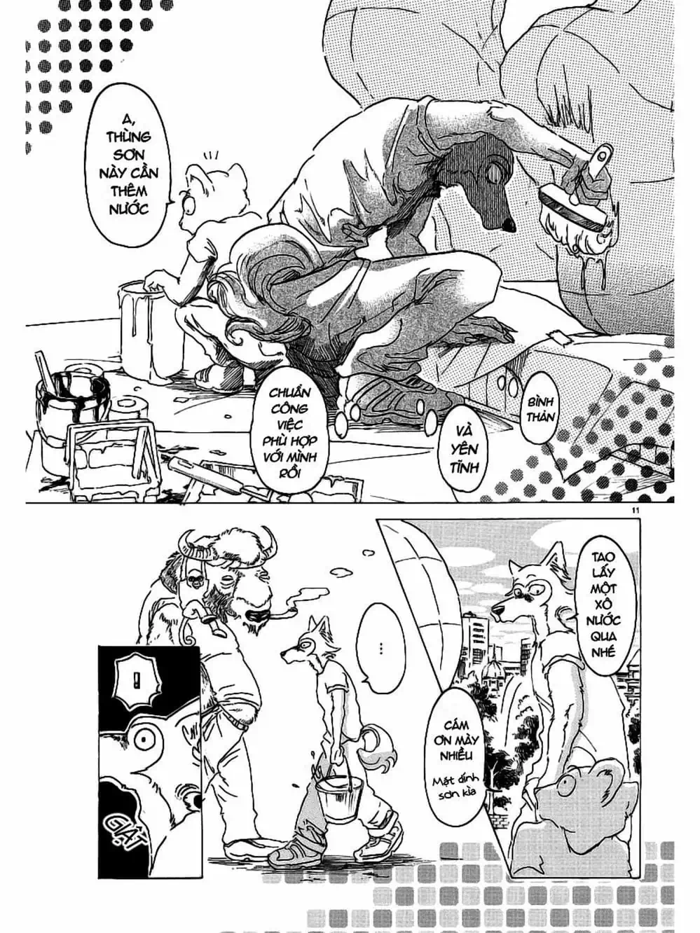 Truyện Tranh Bởi Vì Chúng Ta Đều Là Những Ngôi Sao - Beastars trang 10
