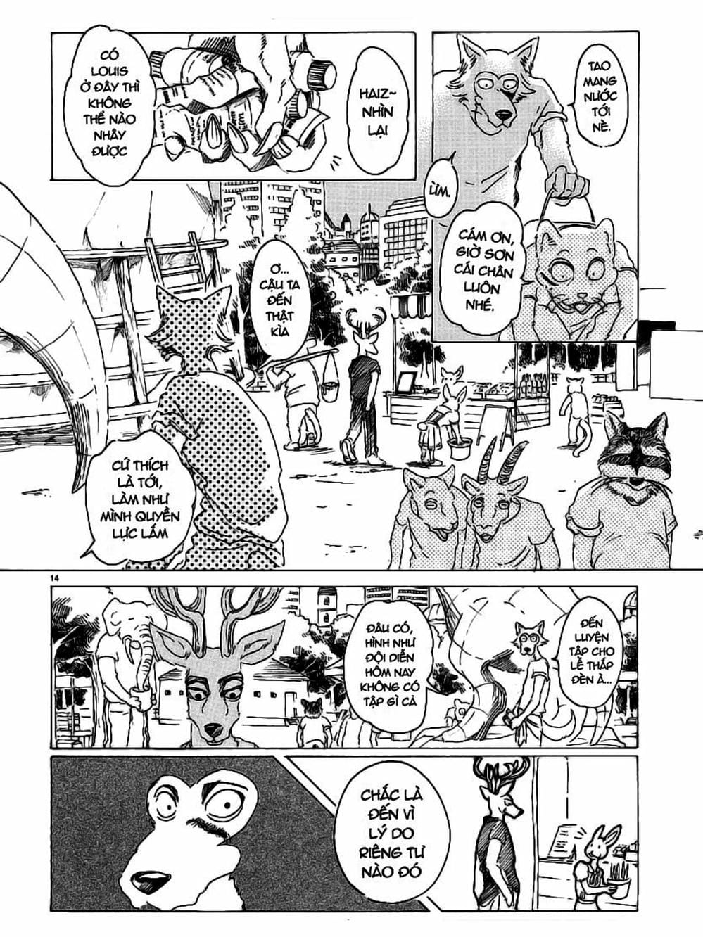 Truyện Tranh Bởi Vì Chúng Ta Đều Là Những Ngôi Sao - Beastars trang 10