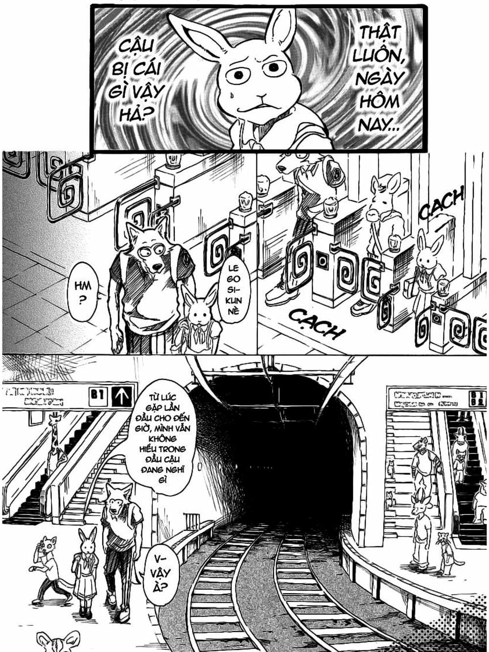 Truyện Tranh Bởi Vì Chúng Ta Đều Là Những Ngôi Sao - Beastars trang 10