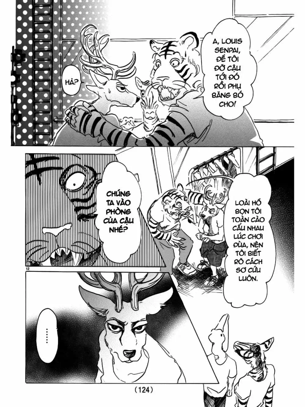 Truyện Tranh Bởi Vì Chúng Ta Đều Là Những Ngôi Sao - Beastars trang 10