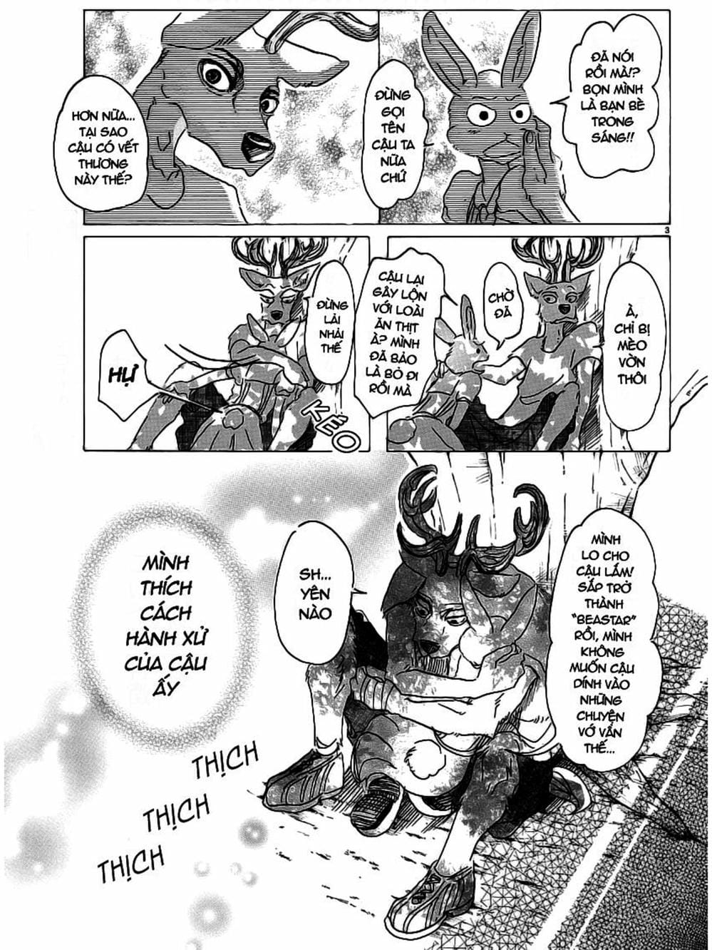 Truyện Tranh Bởi Vì Chúng Ta Đều Là Những Ngôi Sao - Beastars trang 10