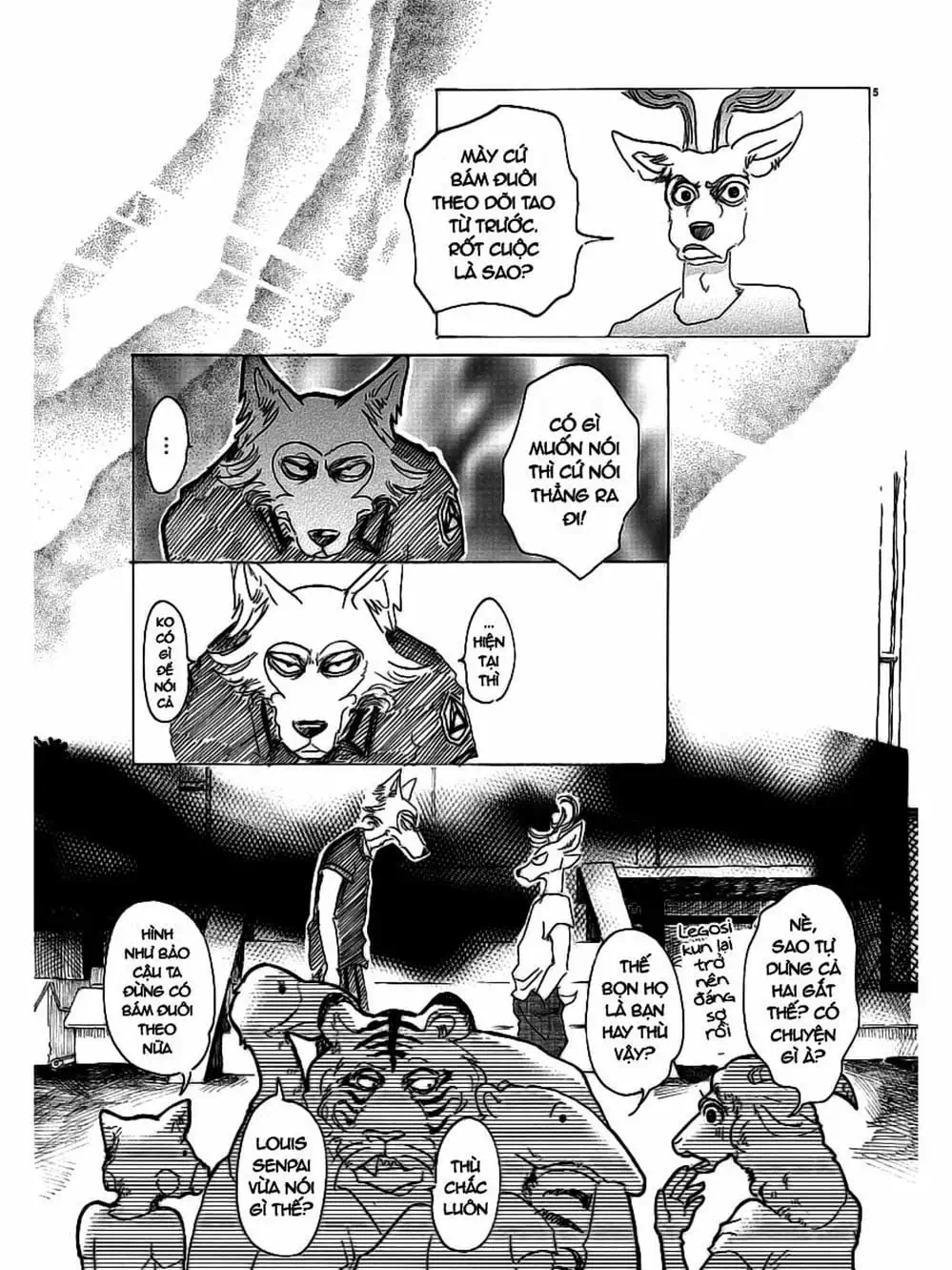 Truyện Tranh Bởi Vì Chúng Ta Đều Là Những Ngôi Sao - Beastars trang 10