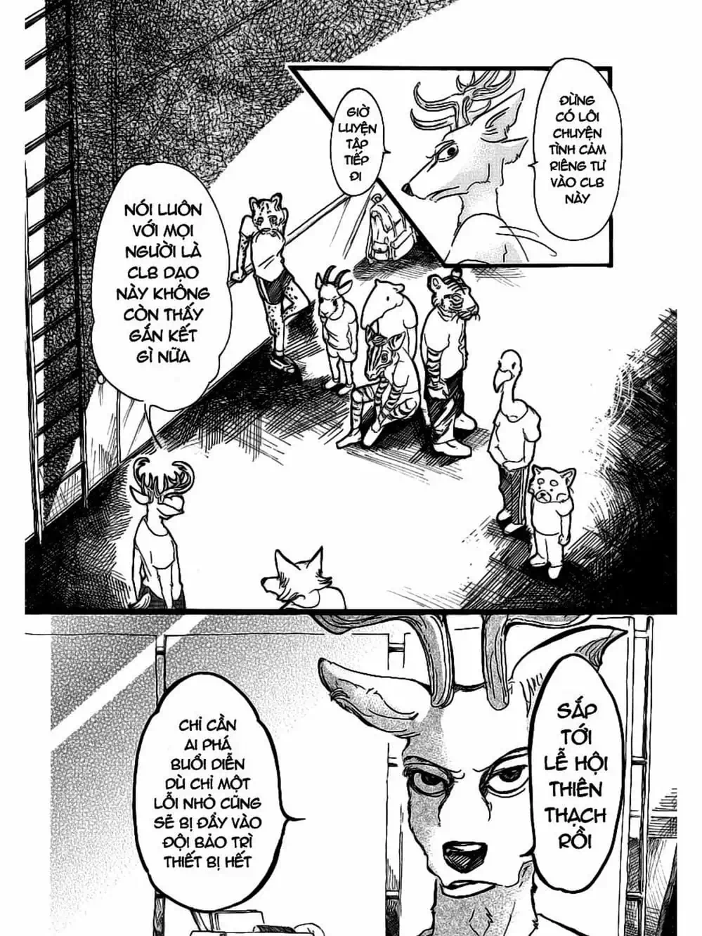 Truyện Tranh Bởi Vì Chúng Ta Đều Là Những Ngôi Sao - Beastars trang 10