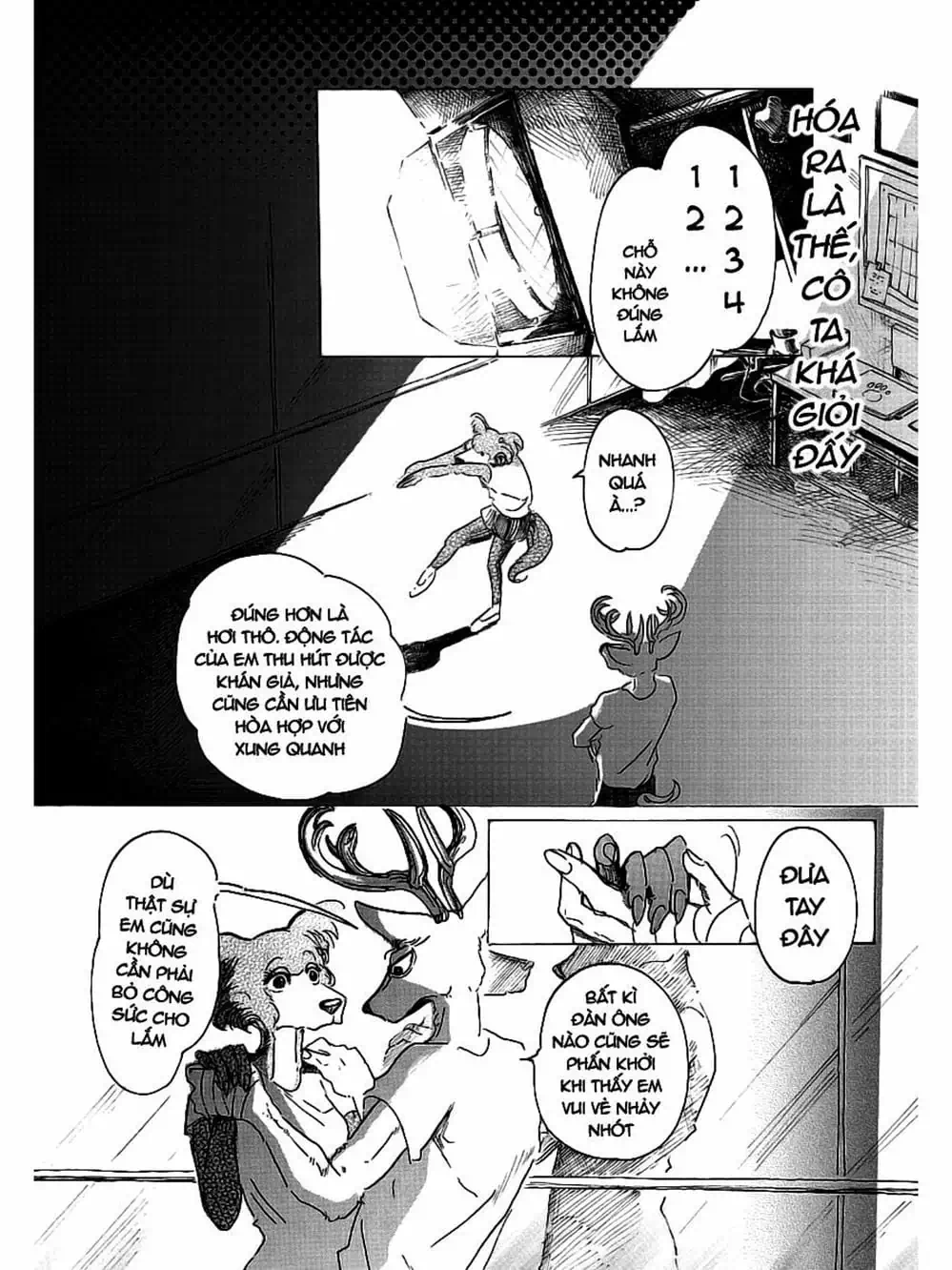 Truyện Tranh Bởi Vì Chúng Ta Đều Là Những Ngôi Sao - Beastars trang 10