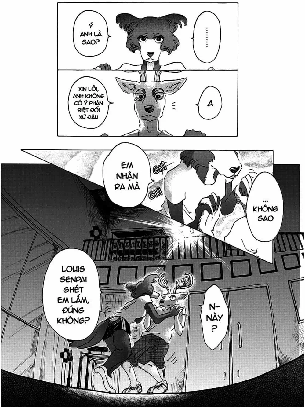 Truyện Tranh Bởi Vì Chúng Ta Đều Là Những Ngôi Sao - Beastars trang 10