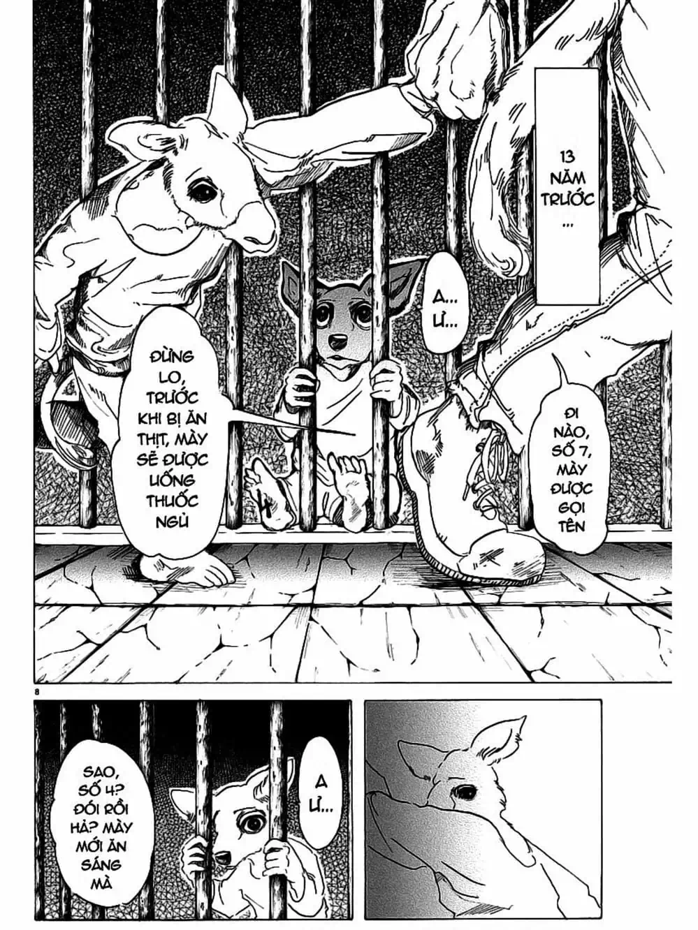 Truyện Tranh Bởi Vì Chúng Ta Đều Là Những Ngôi Sao - Beastars trang 10