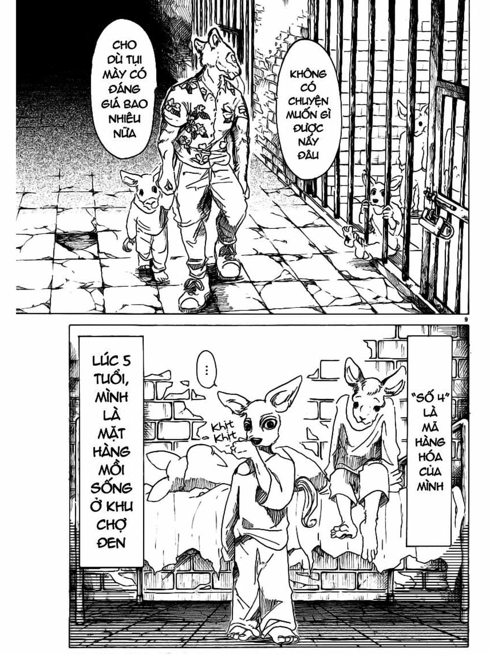 Truyện Tranh Bởi Vì Chúng Ta Đều Là Những Ngôi Sao - Beastars trang 10