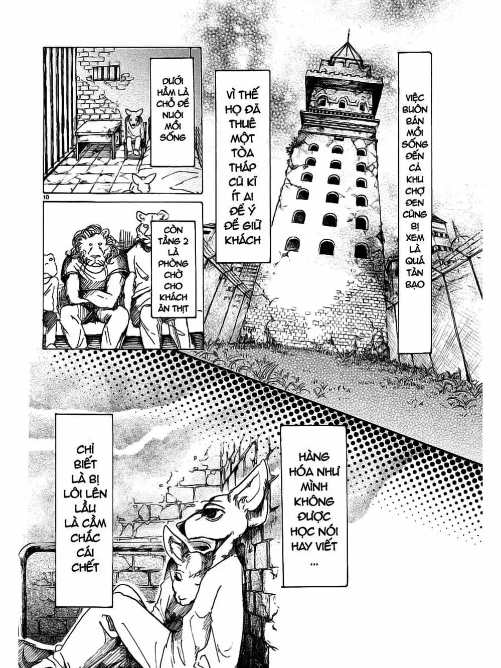 Truyện Tranh Bởi Vì Chúng Ta Đều Là Những Ngôi Sao - Beastars trang 10