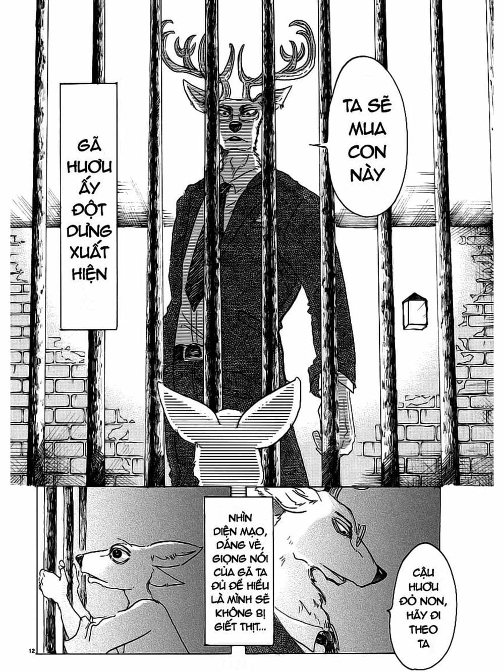 Truyện Tranh Bởi Vì Chúng Ta Đều Là Những Ngôi Sao - Beastars trang 10