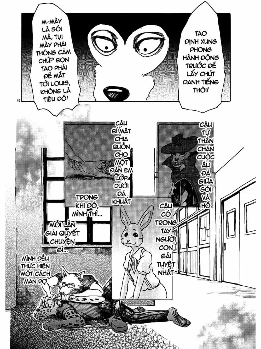 Truyện Tranh Bởi Vì Chúng Ta Đều Là Những Ngôi Sao - Beastars trang 10