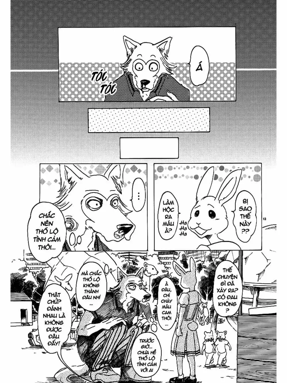 Truyện Tranh Bởi Vì Chúng Ta Đều Là Những Ngôi Sao - Beastars trang 10