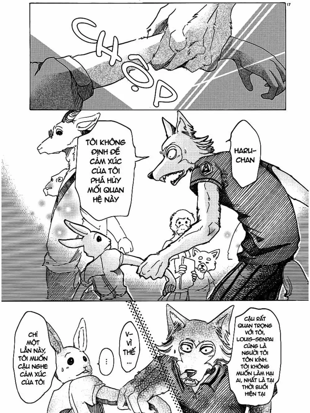 Truyện Tranh Bởi Vì Chúng Ta Đều Là Những Ngôi Sao - Beastars trang 10