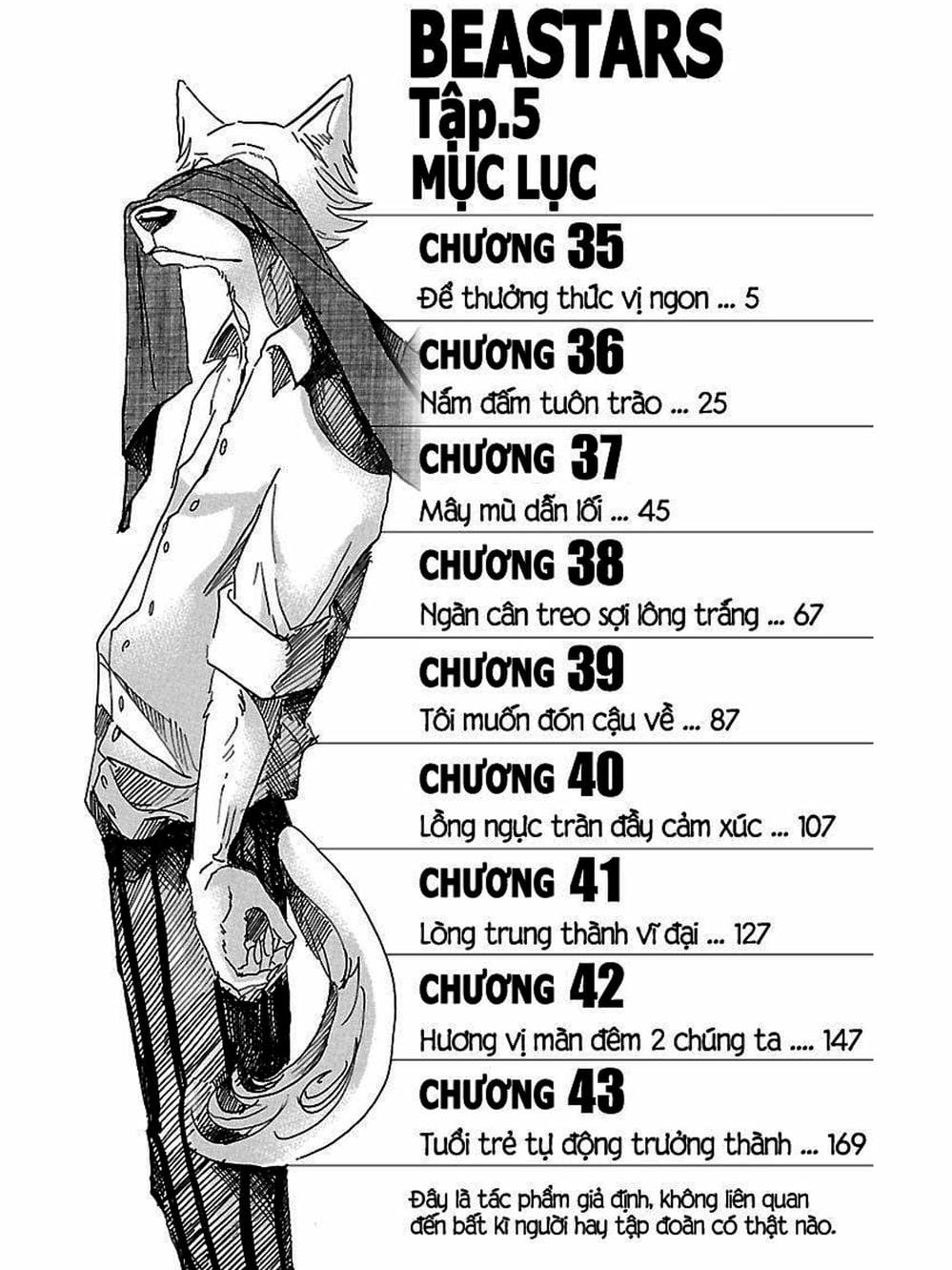 Truyện Tranh Bởi Vì Chúng Ta Đều Là Những Ngôi Sao - Beastars trang 10