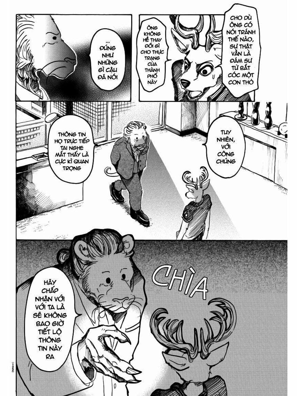 Truyện Tranh Bởi Vì Chúng Ta Đều Là Những Ngôi Sao - Beastars trang 10