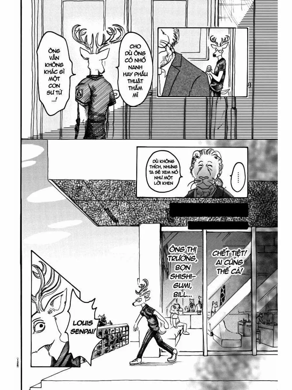 Truyện Tranh Bởi Vì Chúng Ta Đều Là Những Ngôi Sao - Beastars trang 10