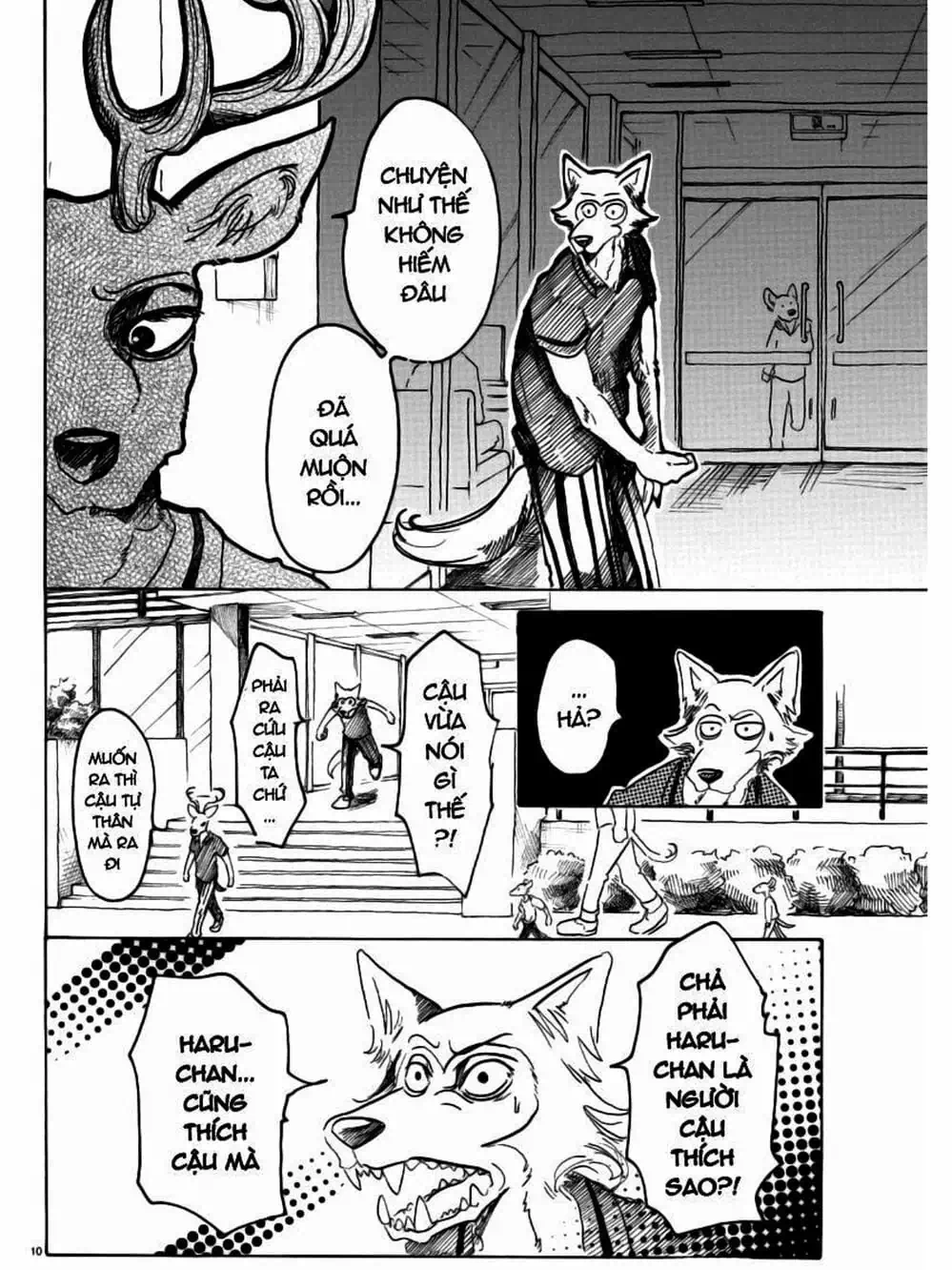 Truyện Tranh Bởi Vì Chúng Ta Đều Là Những Ngôi Sao - Beastars trang 10