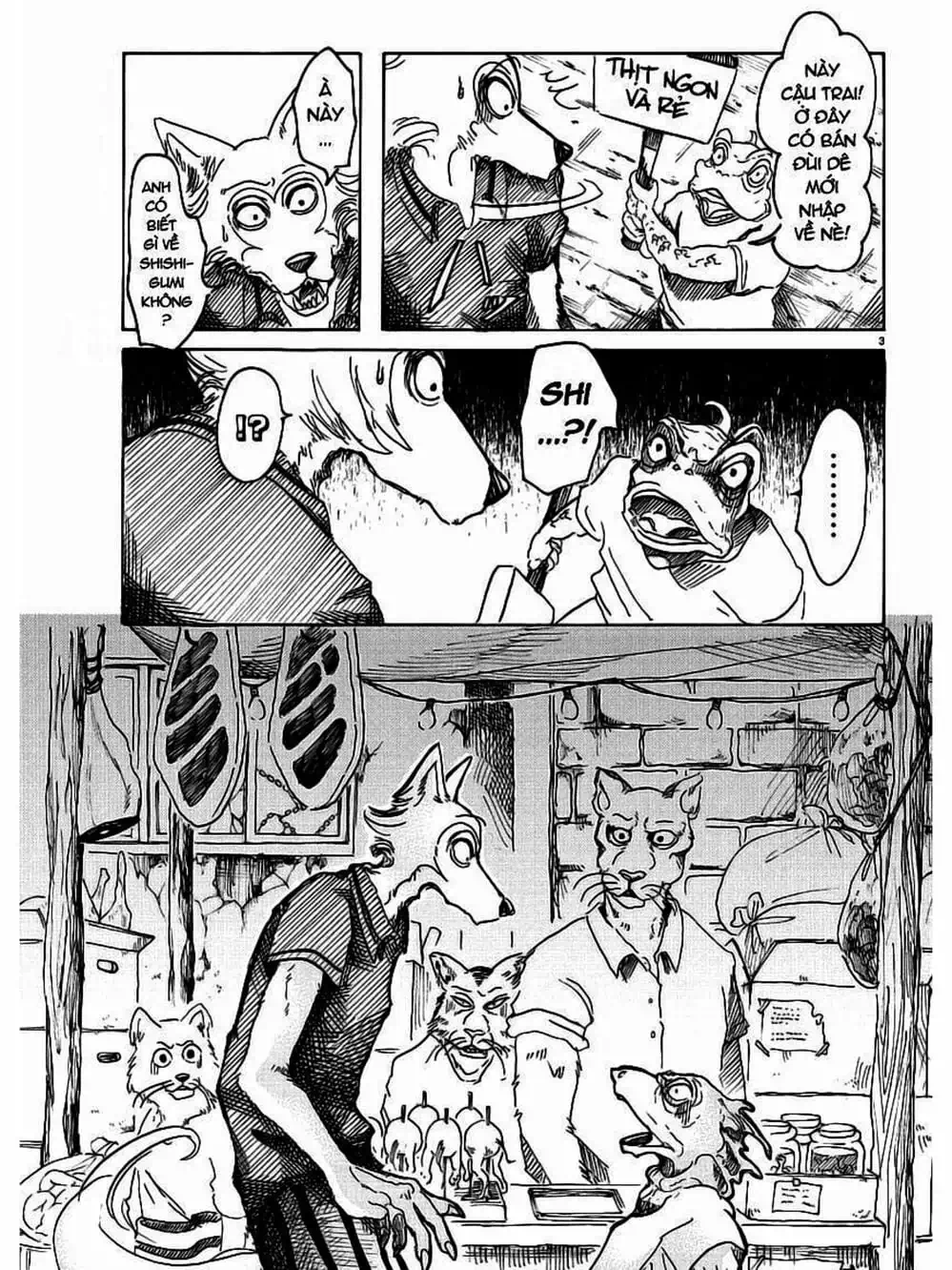 Truyện Tranh Bởi Vì Chúng Ta Đều Là Những Ngôi Sao - Beastars trang 10