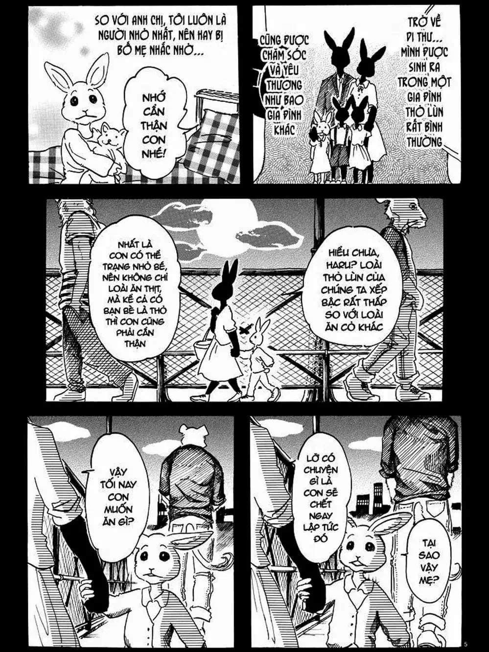 Truyện Tranh Bởi Vì Chúng Ta Đều Là Những Ngôi Sao - Beastars trang 10