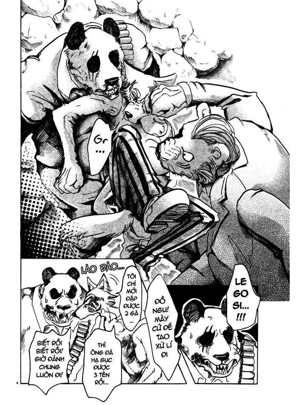 Truyện Tranh Bởi Vì Chúng Ta Đều Là Những Ngôi Sao - Beastars trang 10